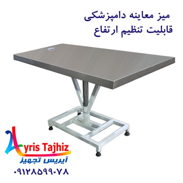 mizjackdar5 600x600 - میز معاینه دامپزشکی جک دار